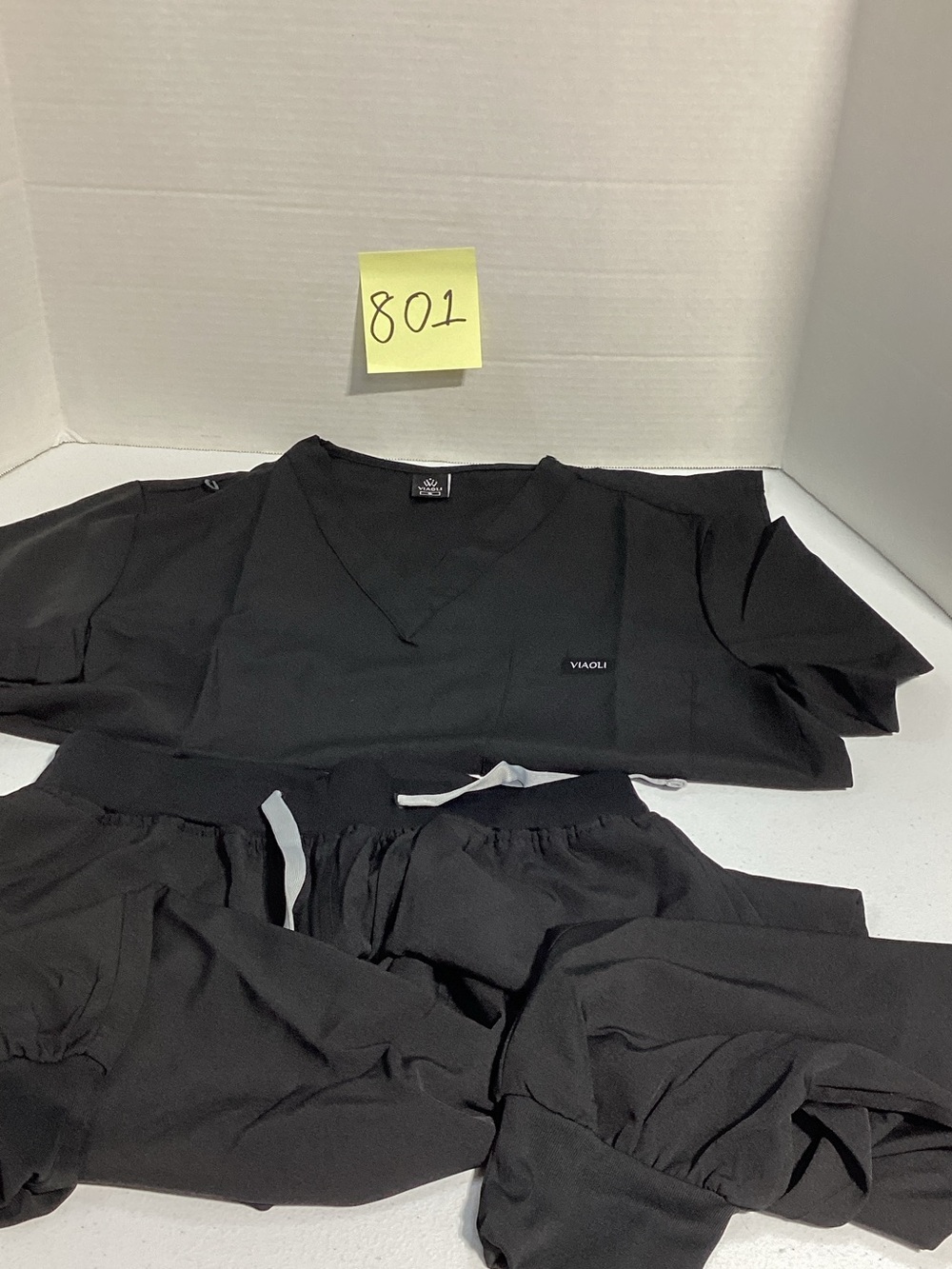 Black scrubs